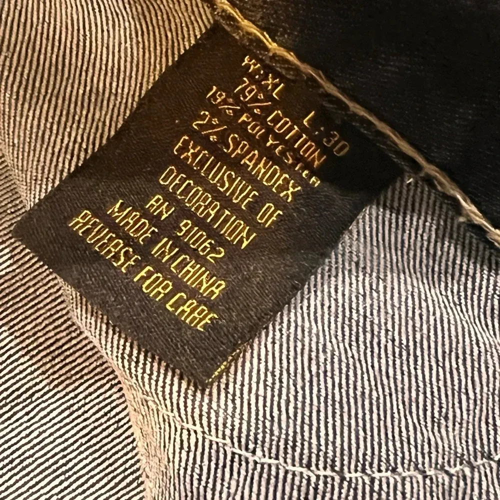 WILL NOT TAKE LESS Women’s Alloy Straight Leg Jeans Gray Size undefined - Image 5