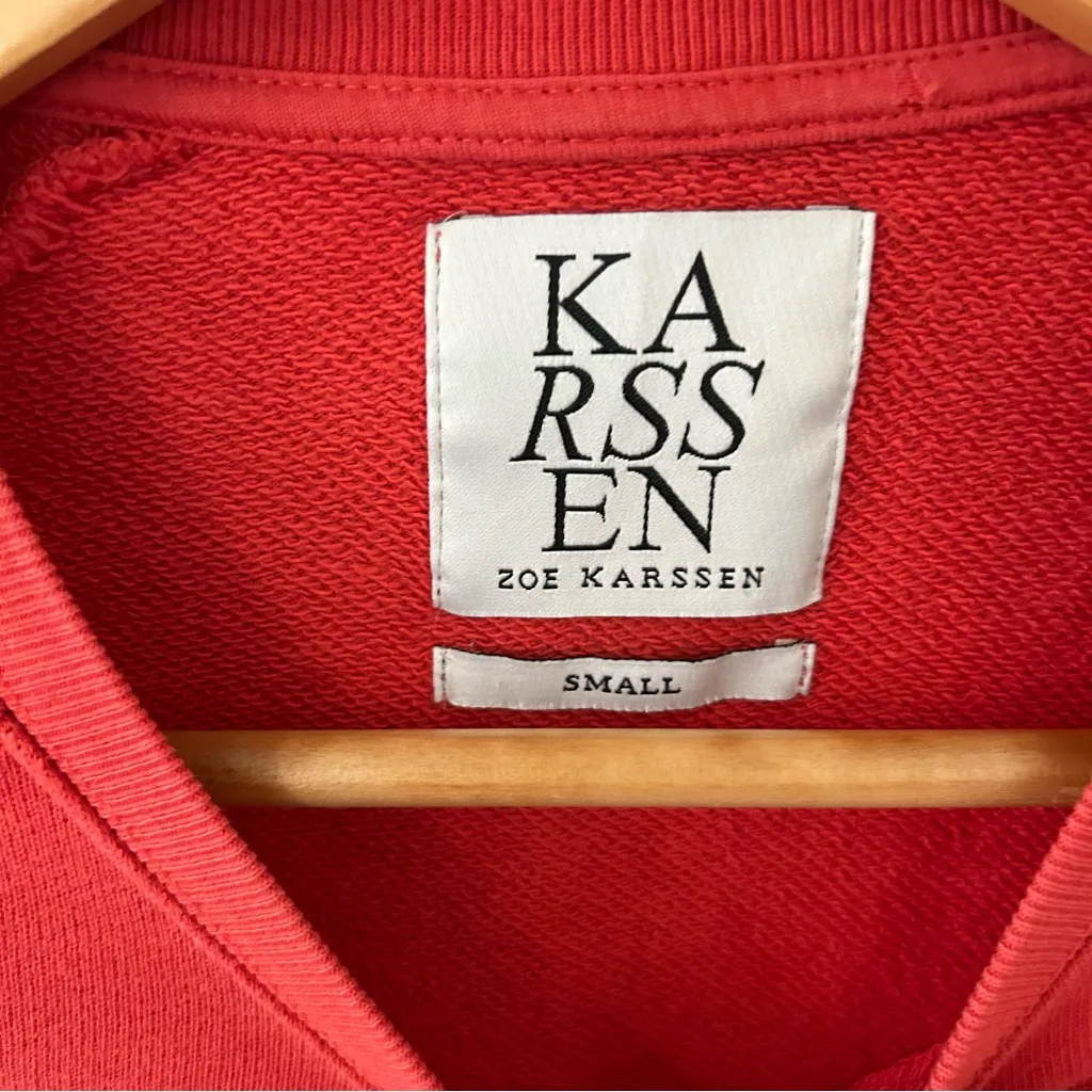 ZOE KARSSEN OUTLAW LOVERS LOOSE FIT SWEATSHIRT - Image 4