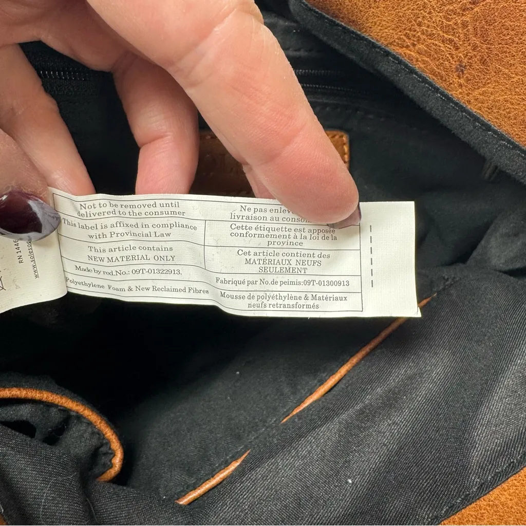 Sole Society Striped Convertible Straw Tote Crossbody New - Image 7