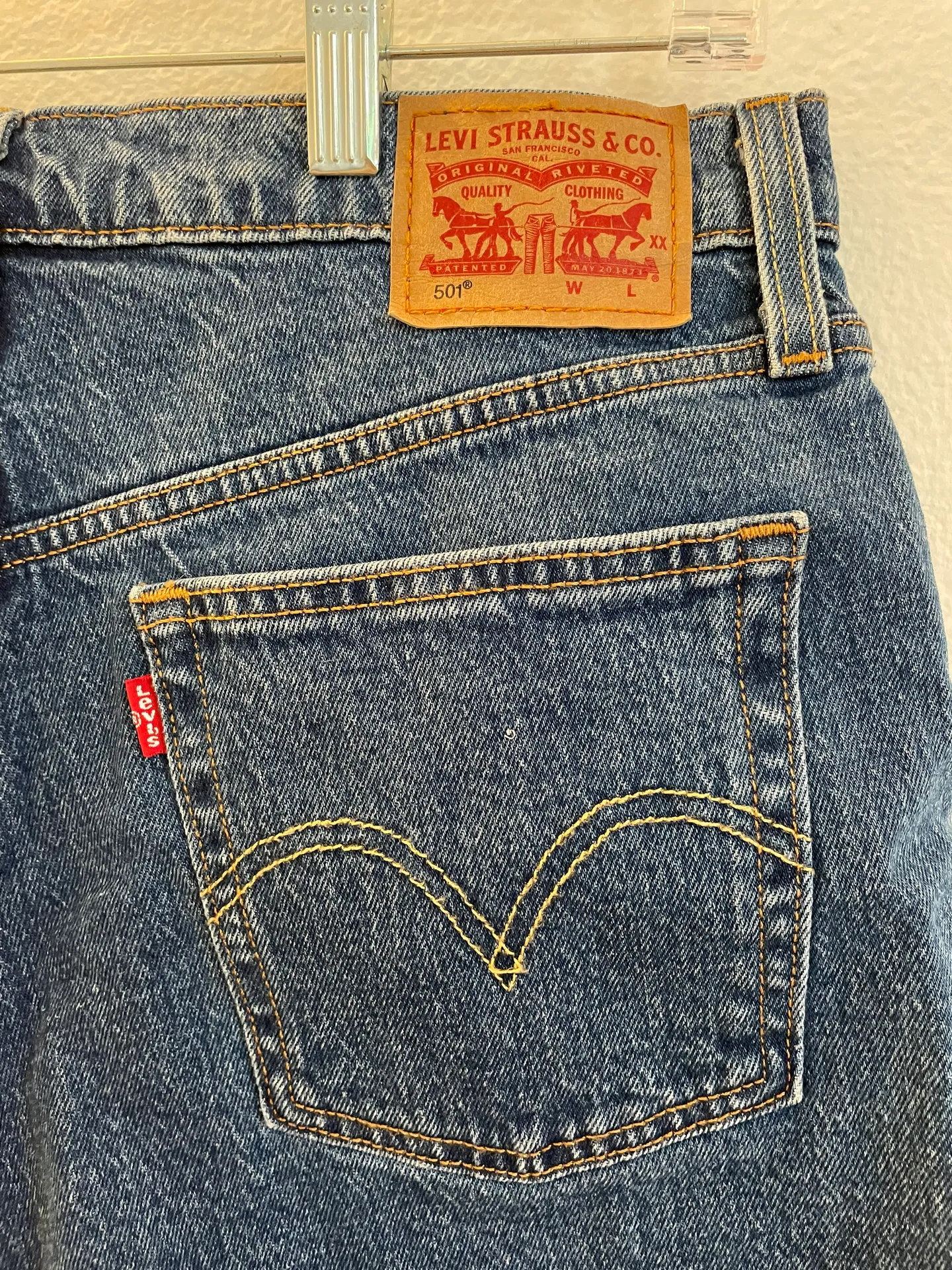 Levi’s Levi Denim Shorts - Image 3
