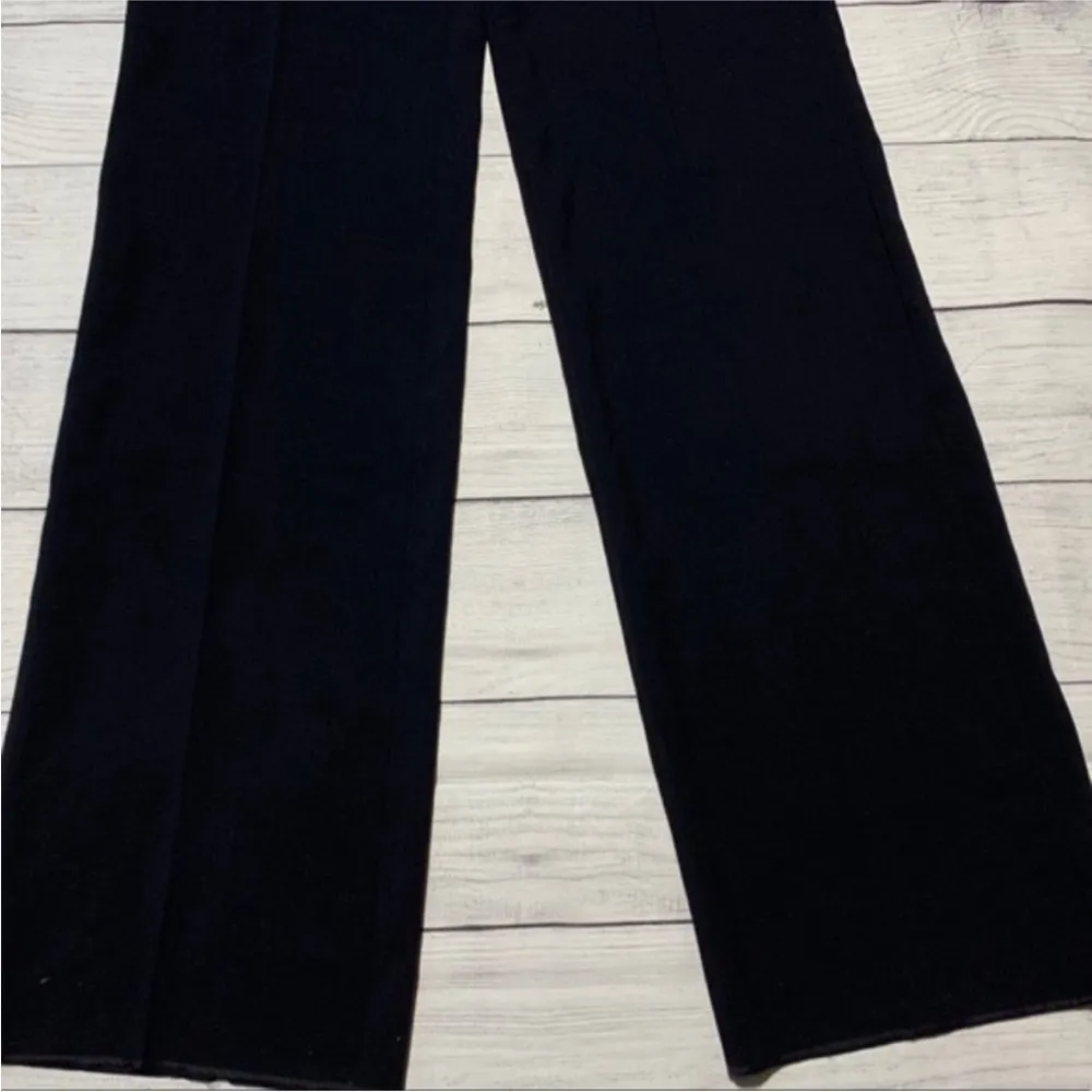 Armani Collezioni Deep Navy Blue 100% Virgin Wool Trouser Pants - Image 2