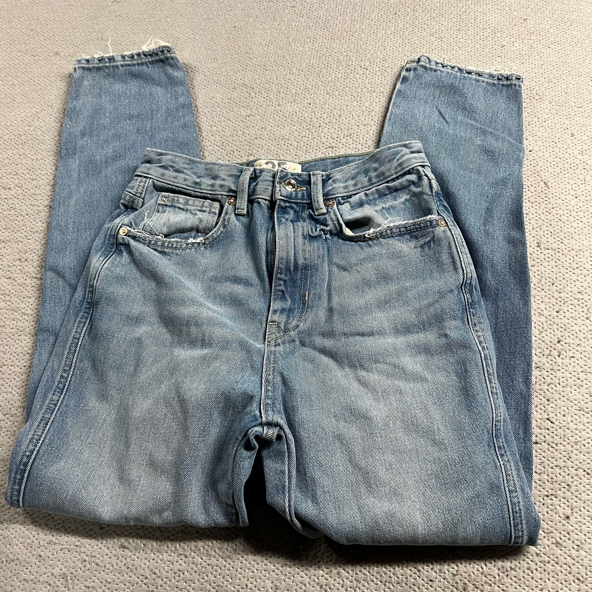 x We The Free Stove Pipe Jean in Out West Size 25 EUC - Image 6