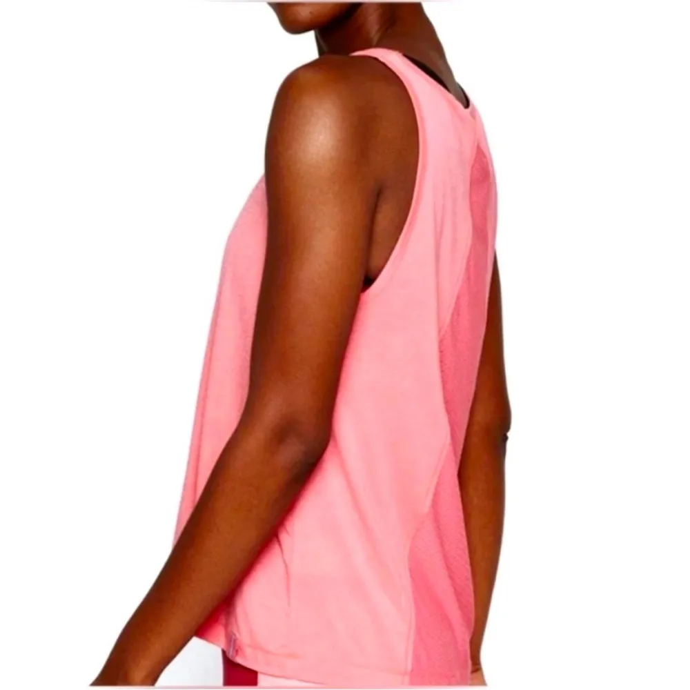 Fourlaps Surge Tank Coral Size XS NWT Athletic Gym Training Athleisure Workout Pink - Image 2