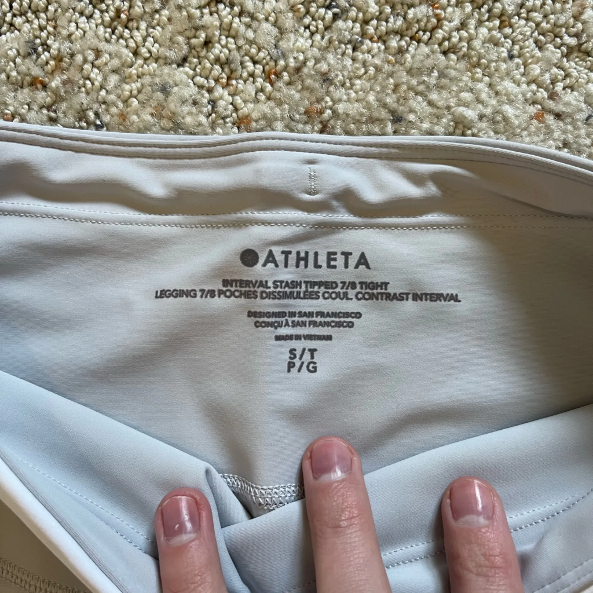 Athleta Stash High Rise Tipped 7/8 Legging - Image 8