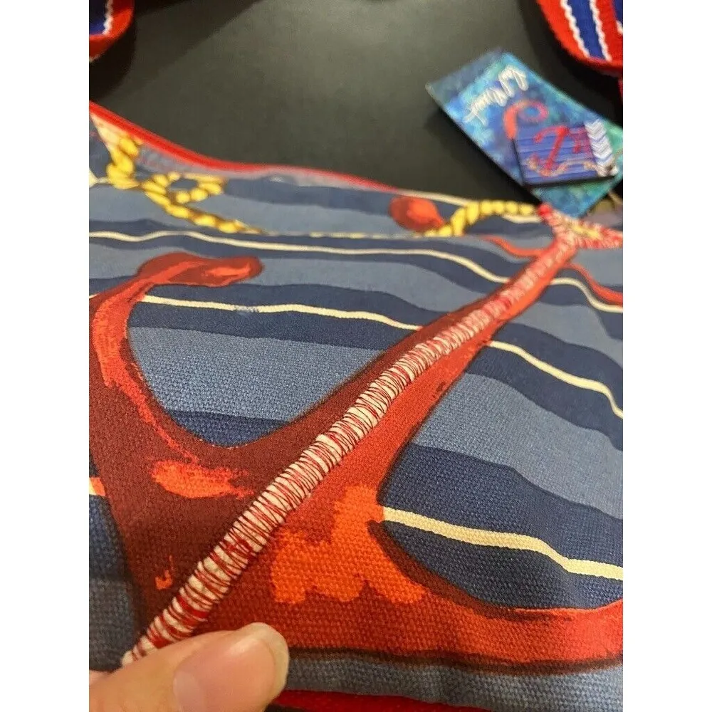 NEW Paul Brent Sun ‘n Sand Crossbody Bag Tropical Nautical crossbody bag - Image 2