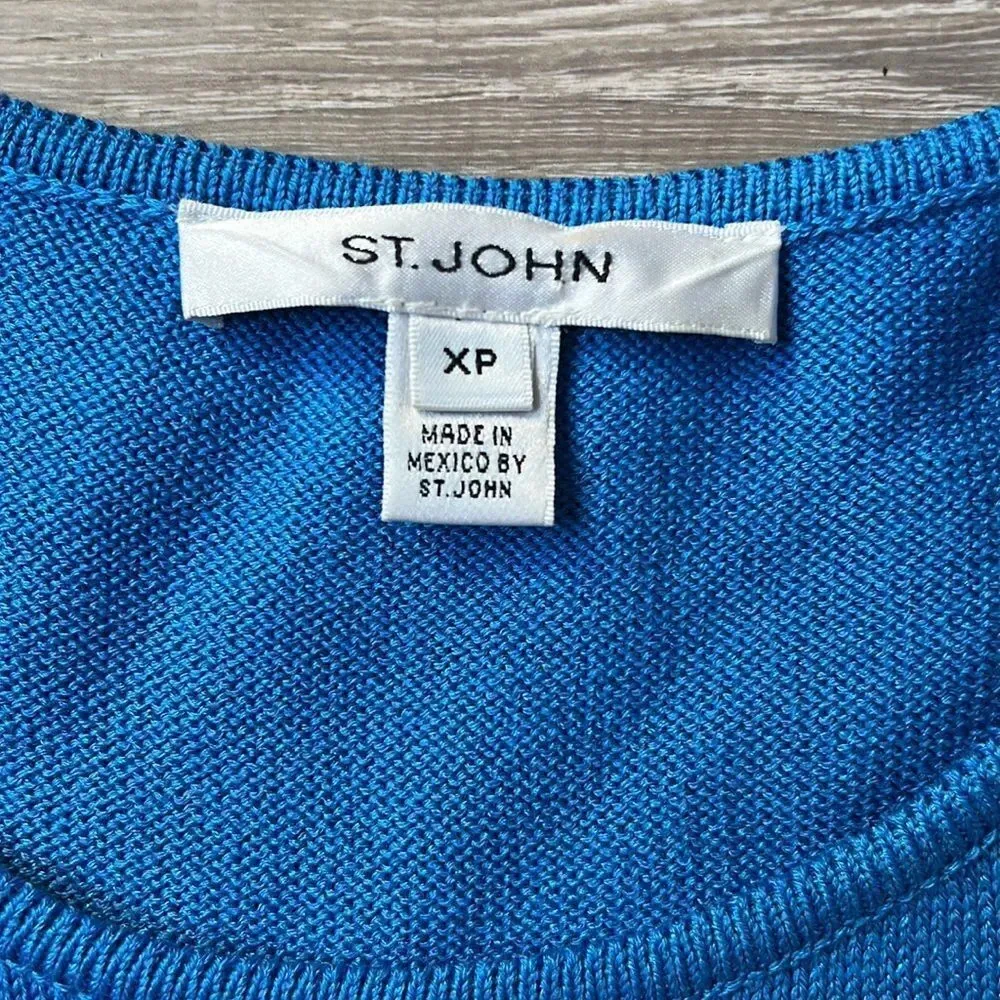 St John Collection 2pc wool blend knit Cardigan set - Image 13