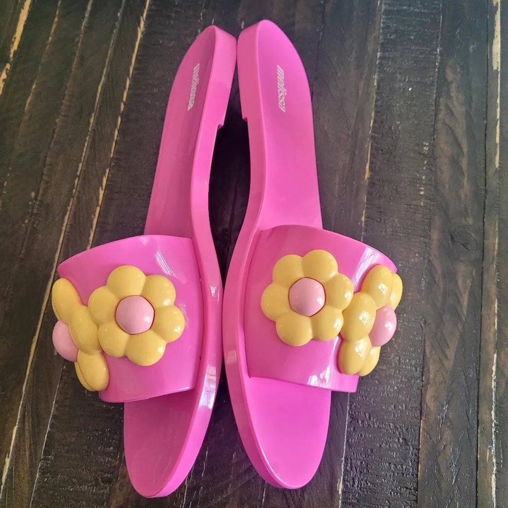 Melissa Babe Spring Sandals Womens Size 8 - Image 4