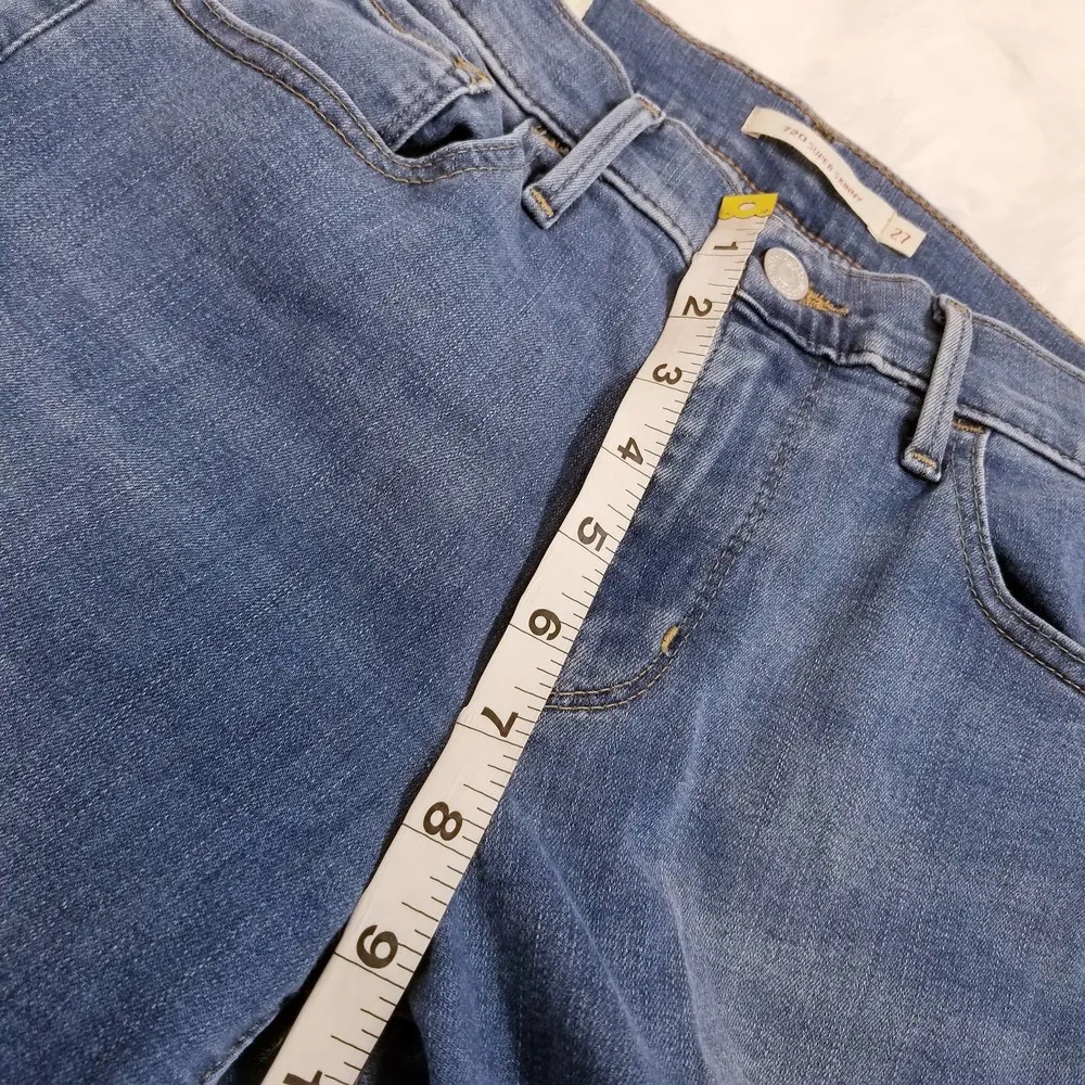 Levi's Premium 720 Super Skinny Blue Denim - Image 6