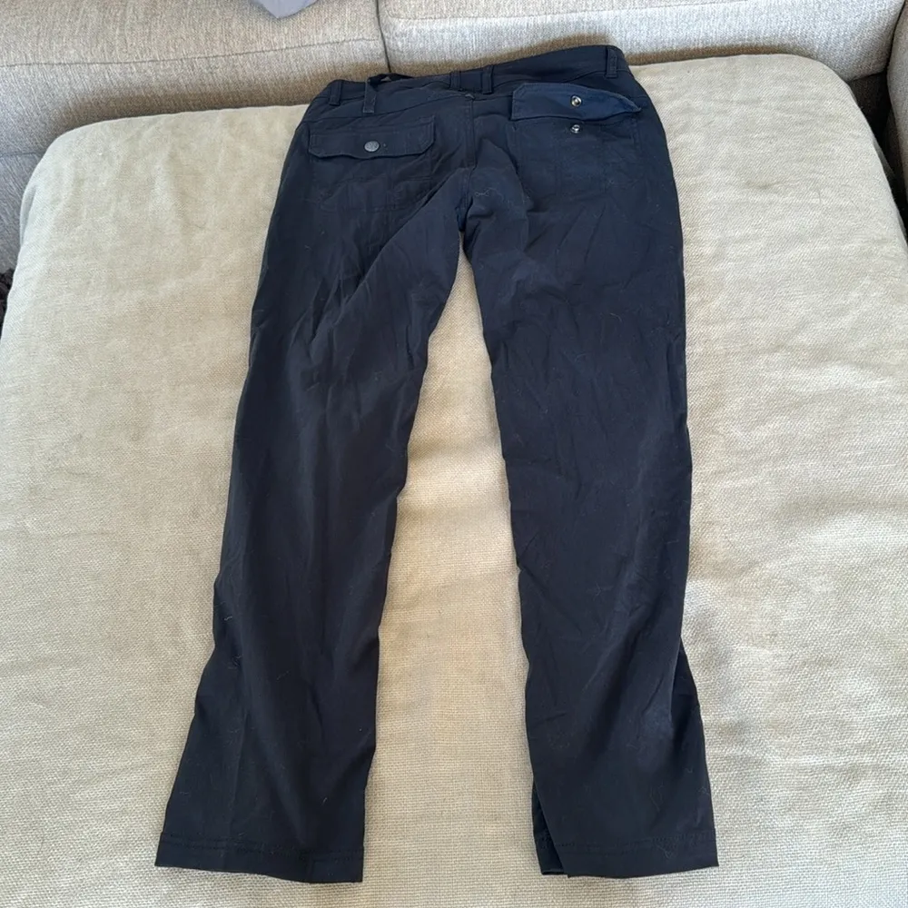 Prana Halle Straight hiking style  Pants Sz 8 in black - Image 14