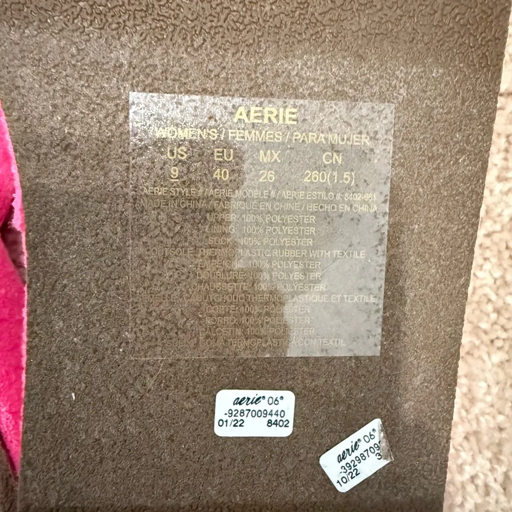 Aerie pink shoes!  NWOT! - Image 3