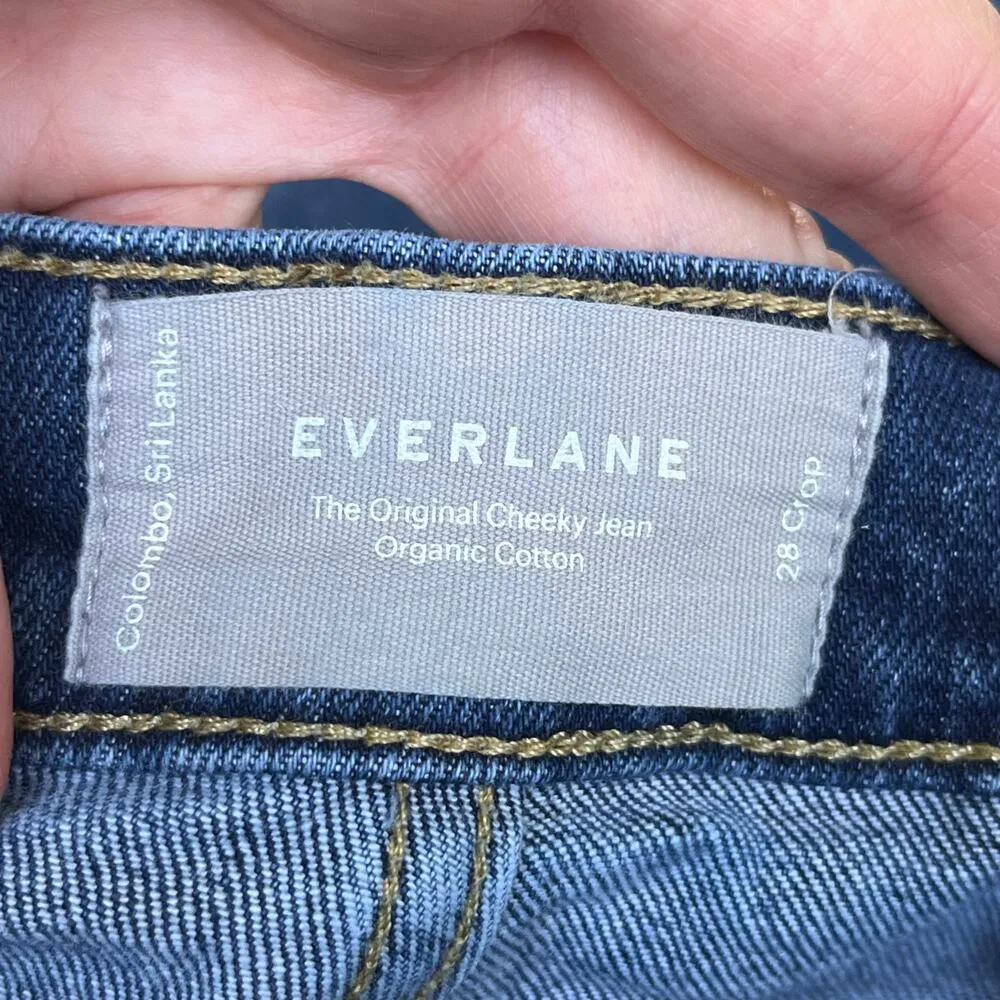 Everlane Women's Original Cheeky Jean Size 28 Crop - Image 6