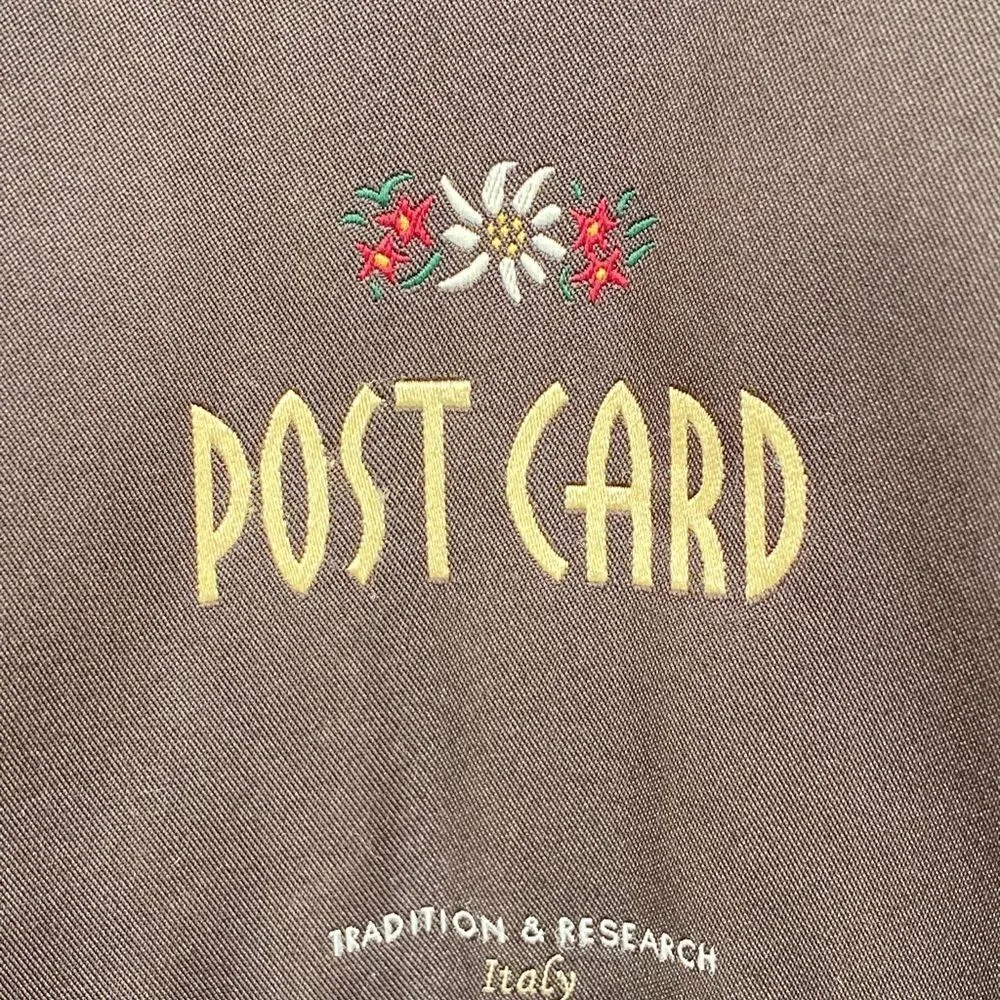 Authentic postcard fox fur jacket size 8 Black - Image 16