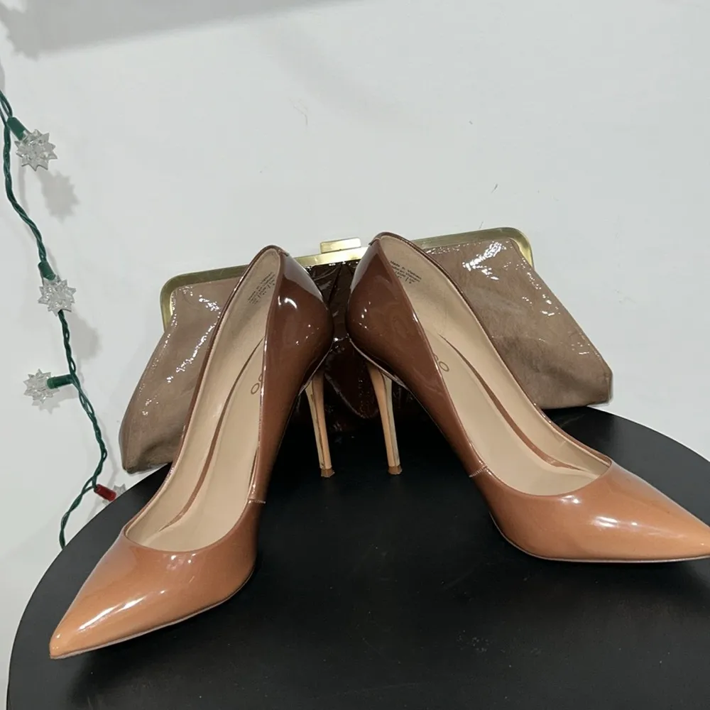 Aldo  ombré heels and Marciano ombré Clutch - Image 13