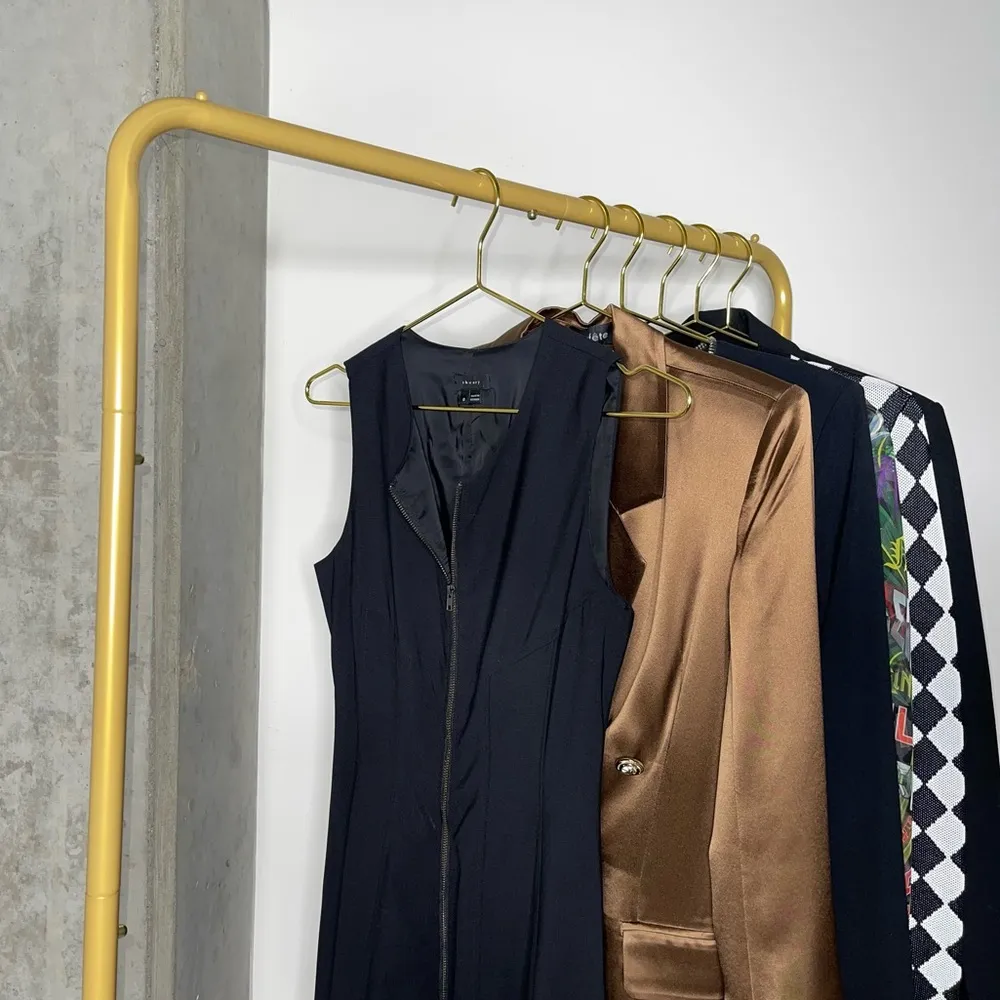 Theory Bonbi Wool Ameera Fabric Zipper Front Fit Flare Sleeveless Dress - Image 3