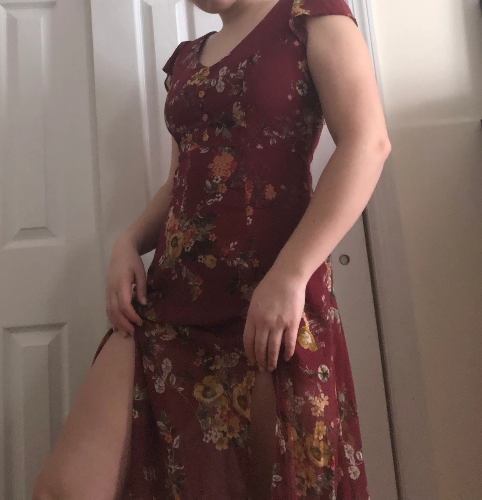 Crystal Doll Floral Maxi Dress - Image 2