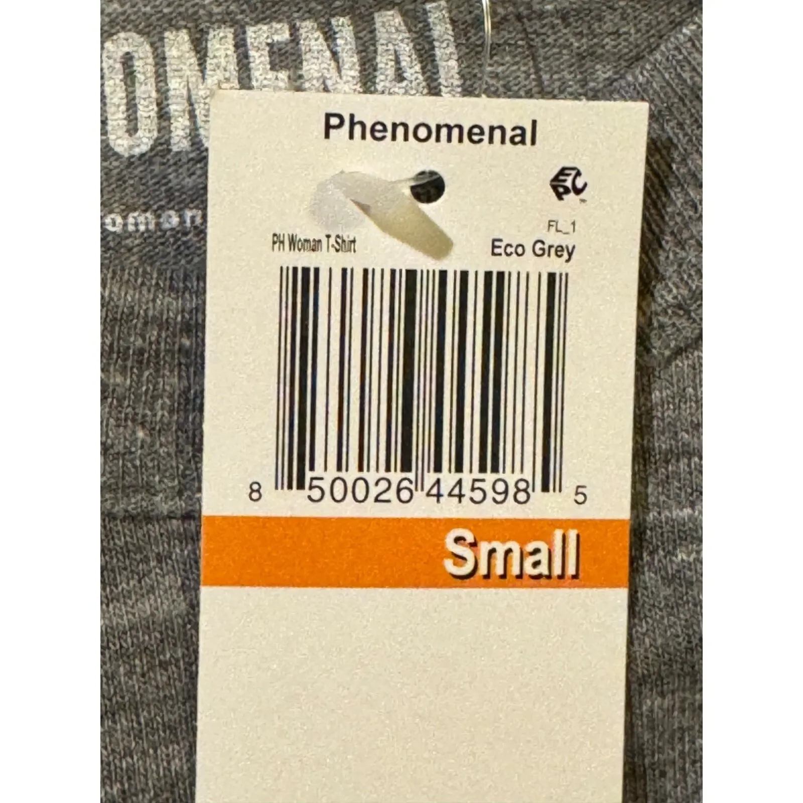 Phenomenal Woman Graphic T Shirt Grey Short Sleeve Top, Size S, NWT Gray - Image 4