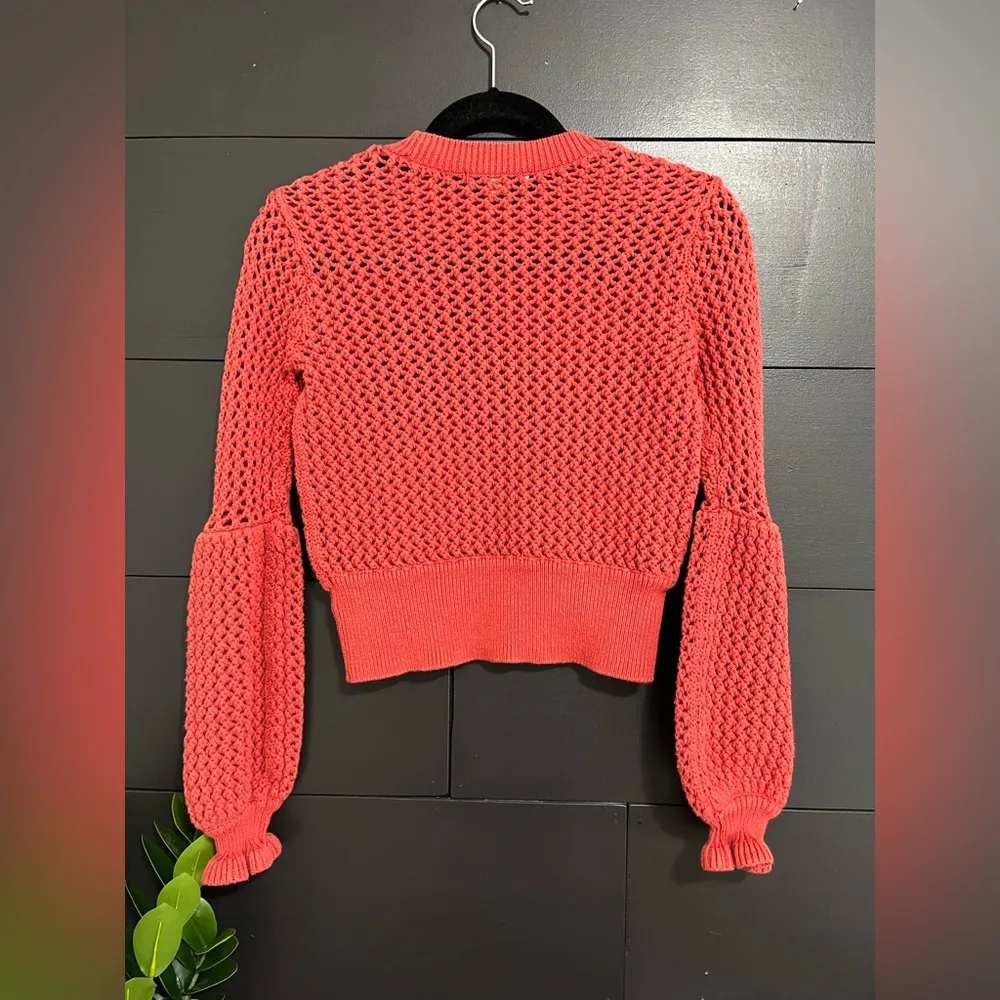 REBECCA MINKOFF Bianca Knitted Pullover Sweater Women’s Sz XS EUC - Image 5