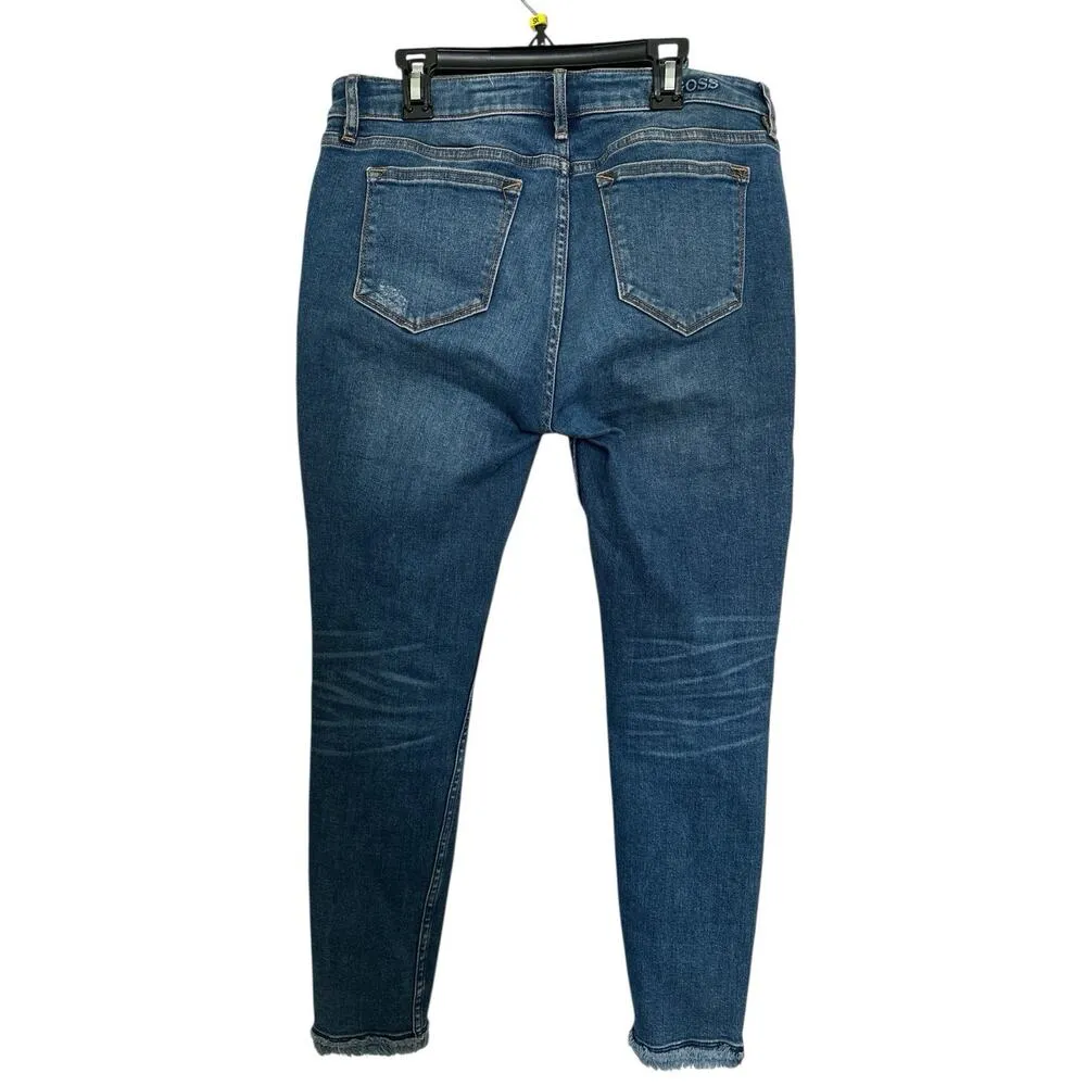 Vigoss Jagger Classic Fit Jeans Dark Wash Mid Rise Denim women's size 28 - Image 2