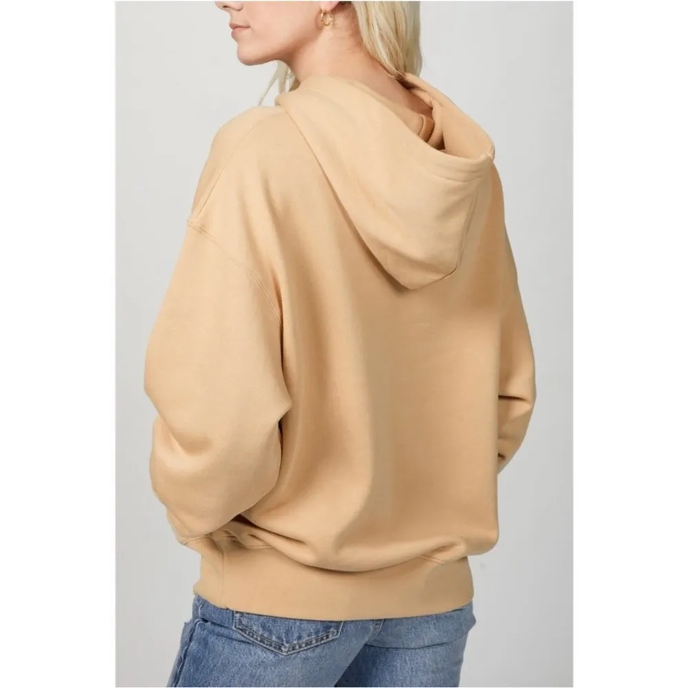 NWT WeWoreWhat Oversized Hoodie Jacket Tan Brown Revolve Danielle Bernstein New - Image 2