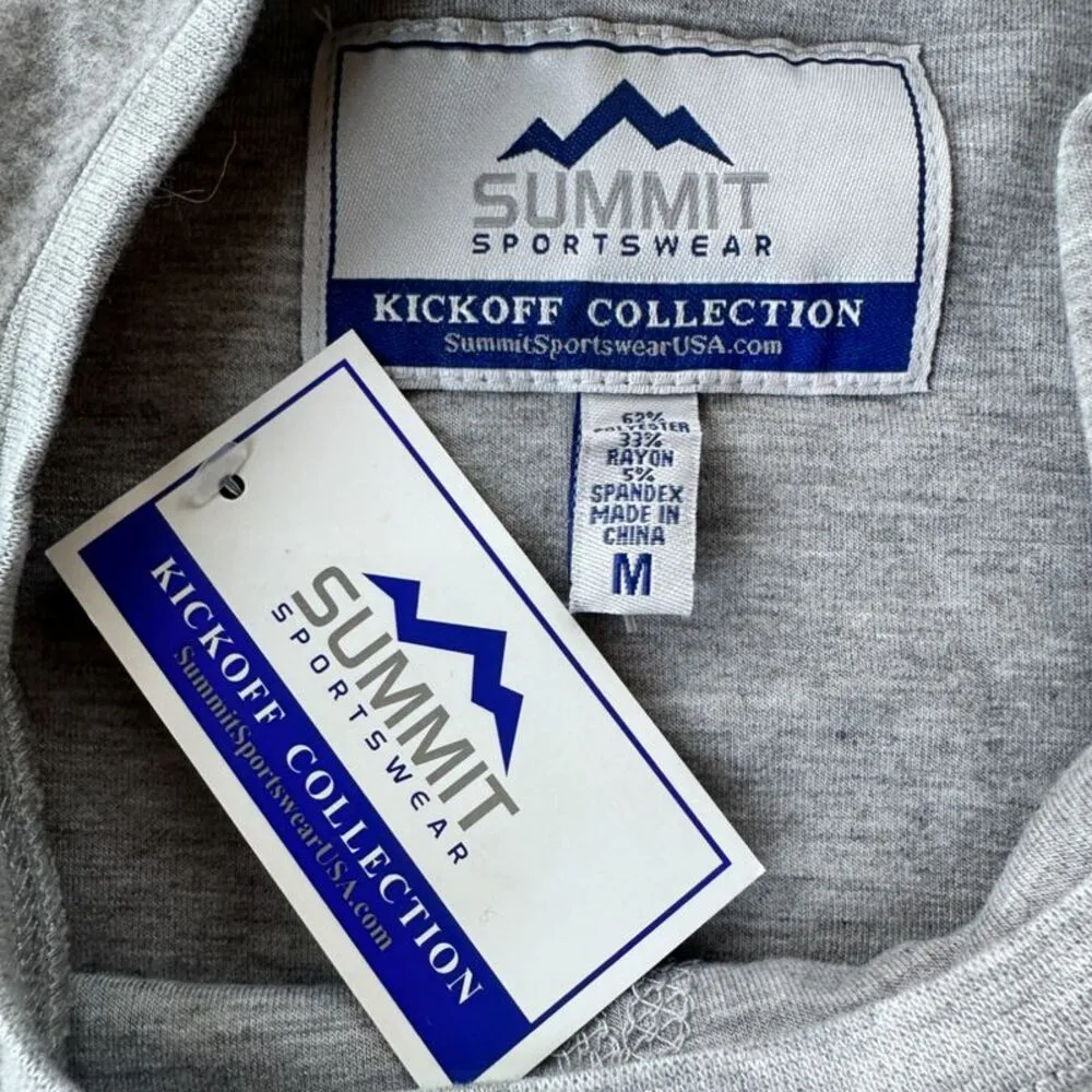 NCAA Michigan State Spartans Women's Cropped Crewneck Fleece Sweatshirt Grey, M Gray Size M - Image 4