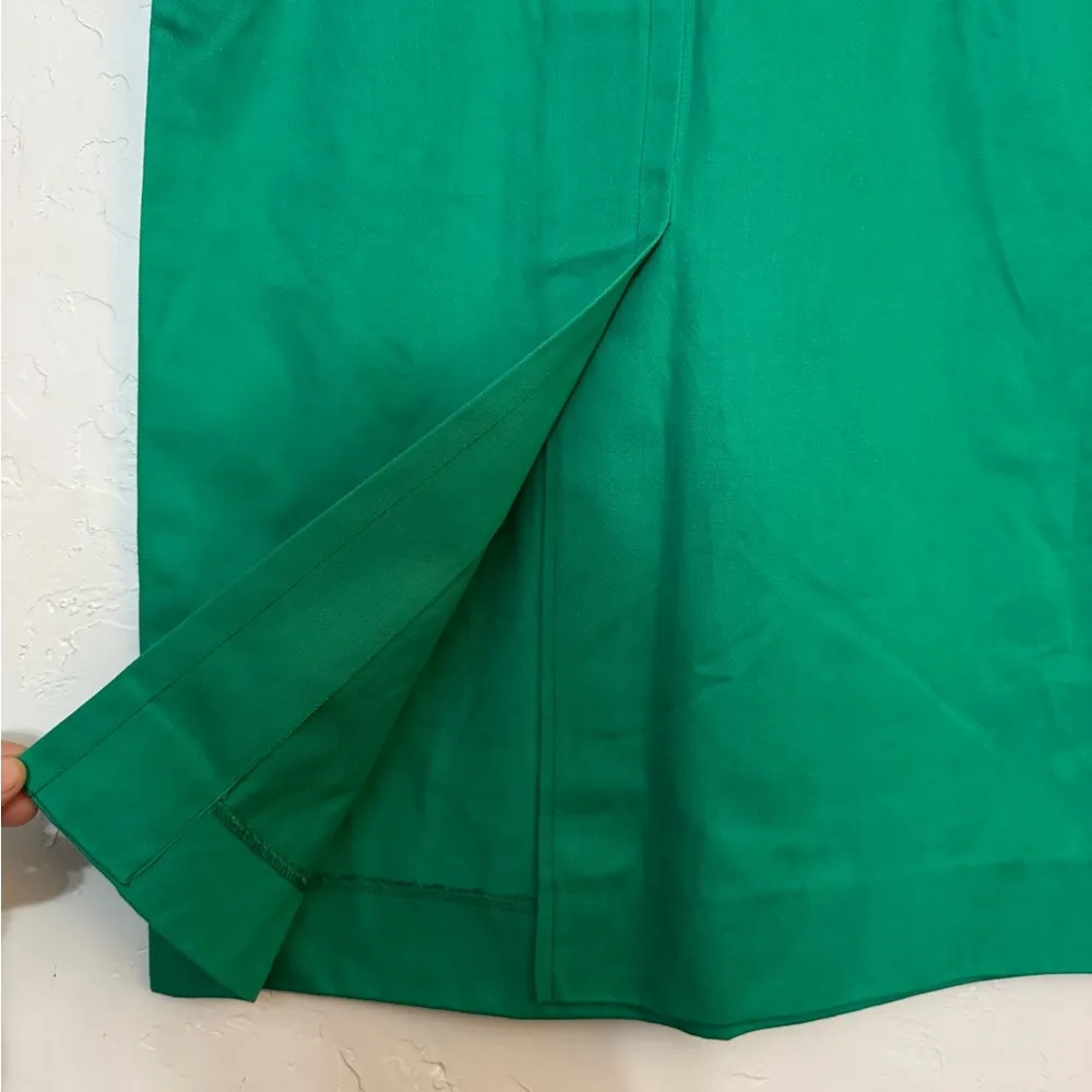 VINTAGE YVES SAINT LAURENT GREEN PENCIL SKIRT EXCELLENT CONDITION SZ SMALL - Image 8