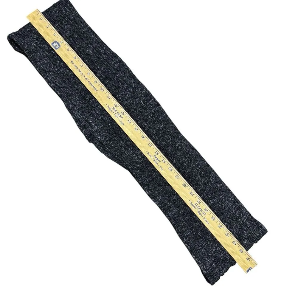 NWT Bula Navy Blue Fishermans Knit Chunky Wool Alpaca Infinity Scarf Neck Warmer - Image 5