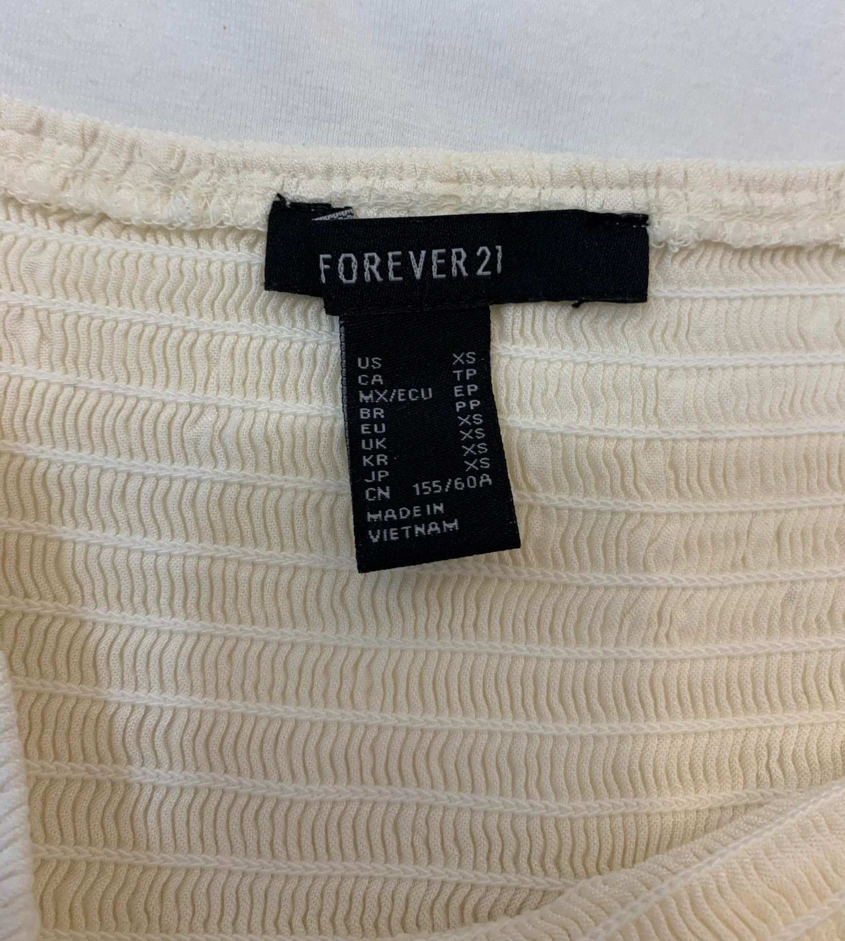 Forever 21 Shirred Waist Ruffle Skirt - Image 4