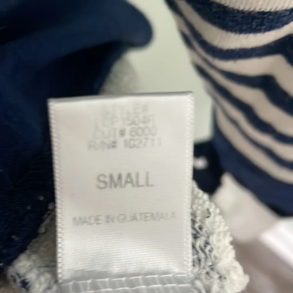 Gibson Striped Navy Sweater - Image 6