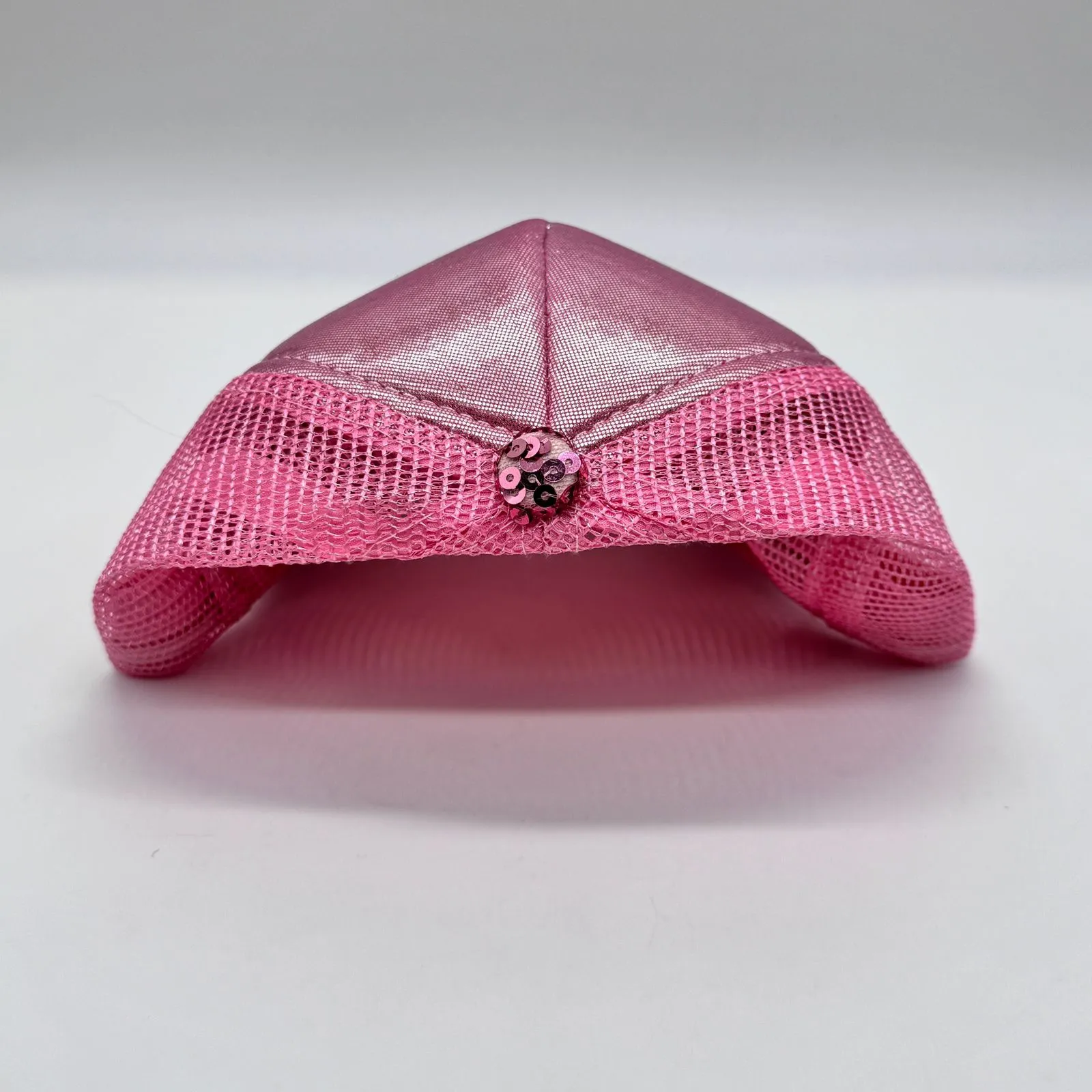 Brand New Pink Sequin Cap - Image 4