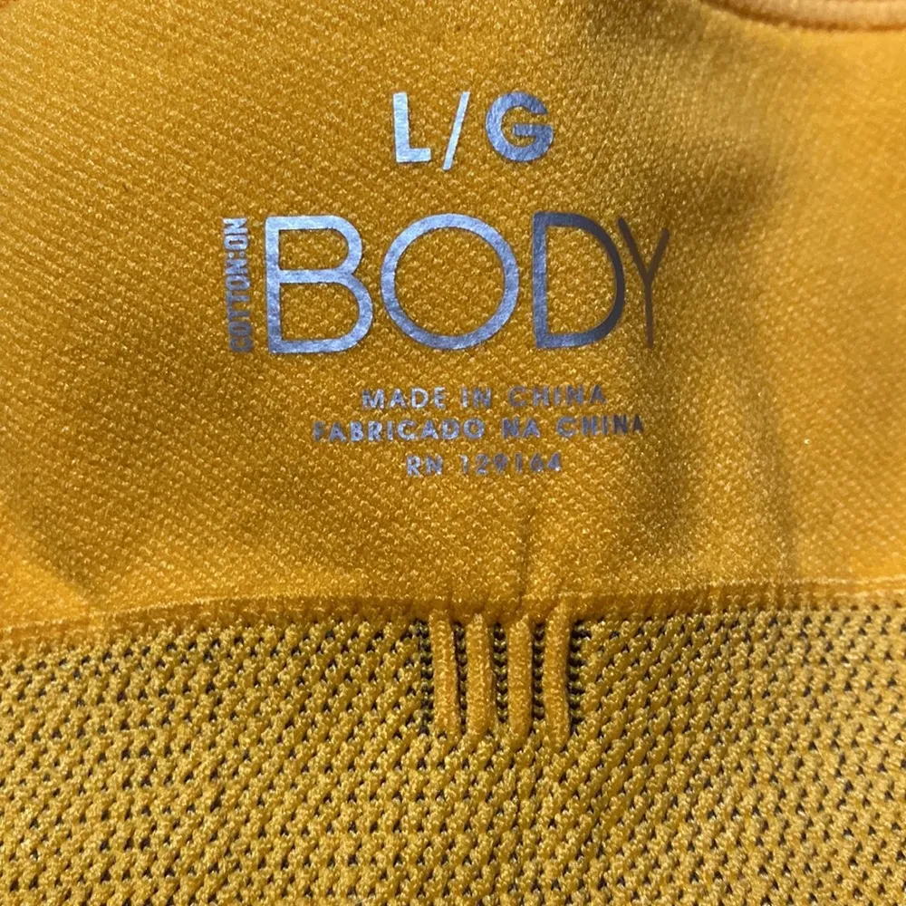 NWT Citrus Color Seamless Bustier Crop Size L - Image 5