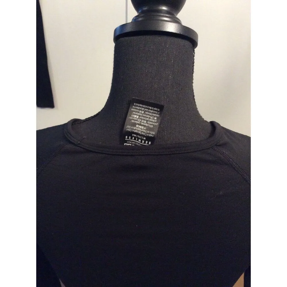 Victoria's Secret PINK Seamless Crop Top and NWT Leggings Logo Black Medium - Image 11