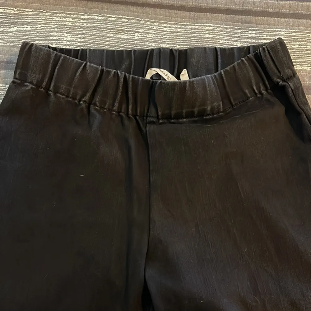 Soft Surroundings Black Pull-On Pants Size Medium Tall EUC #3271 - Image 3