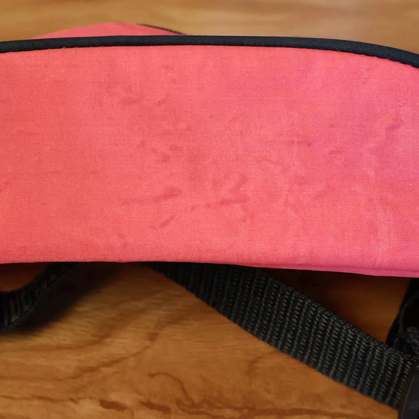 Vintage 80s Pacific Sport Fanny Pack Waist Bag Hot Pink Travel Retro Vacation - Image 5