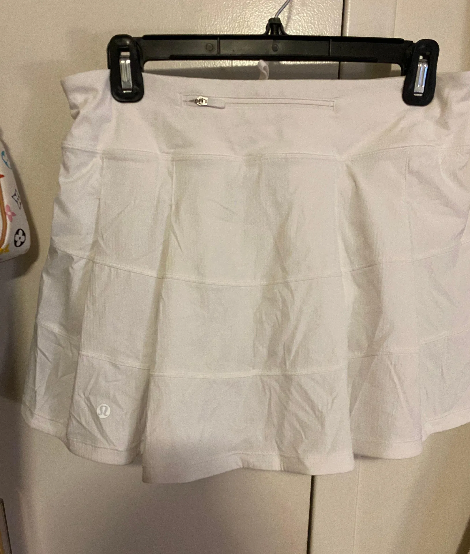 Lululemon White Pace Rival Skirt Tall - Image 2