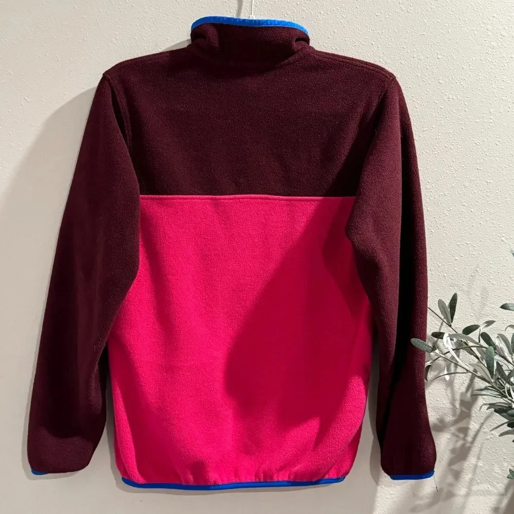 Patagonia Color Block XS Synchilla Snap-T Long Sleeve Fleece Pullover Cozy Warm - Image 2