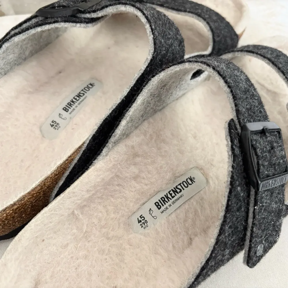 Birkenstock Arizona Wool Shearling Lined Sandal NWOT - Image 2