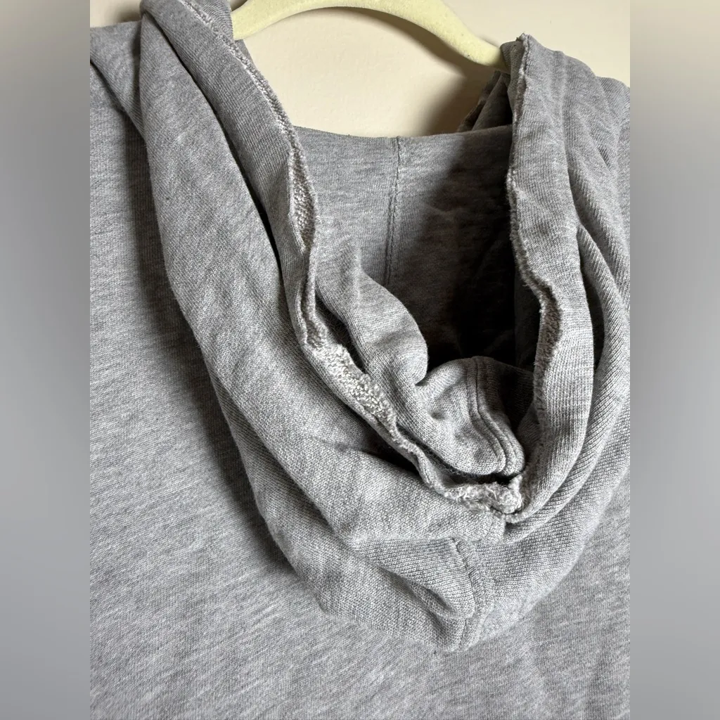 FP Movement All Sport Sweat Hoodie Grey Oversized Crop XS Free People - Image 14