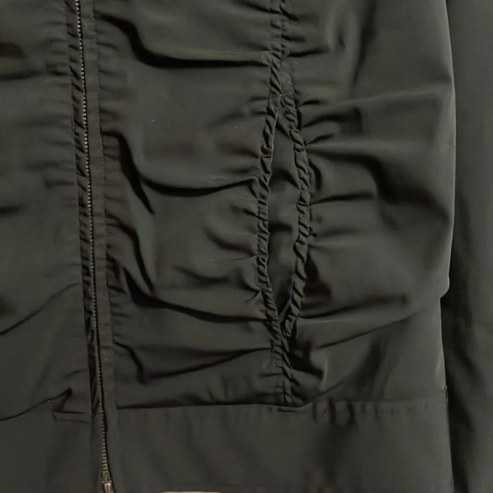 💙💖 Black Theory Full Zip Shirred Jacket - Image 3