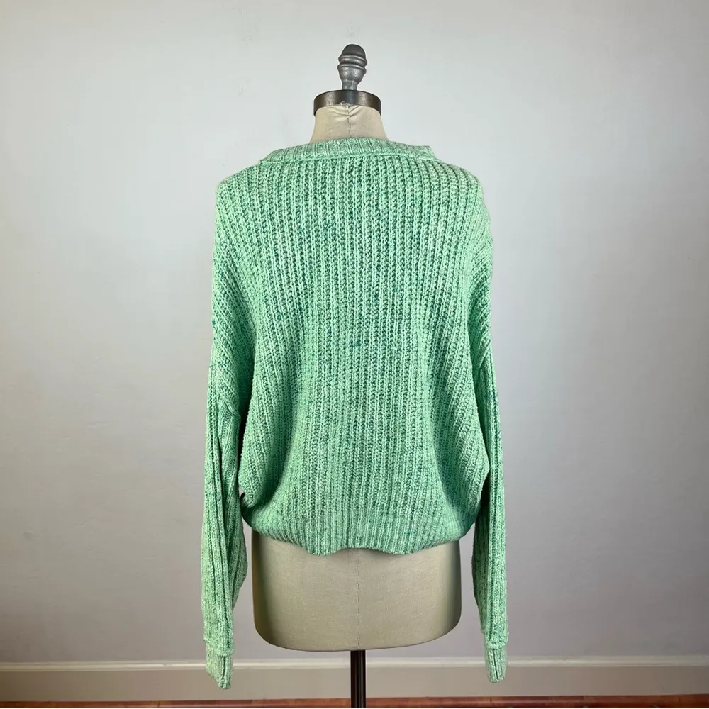 Free People On Your Side Pullover in Mountain Spring - Image 7