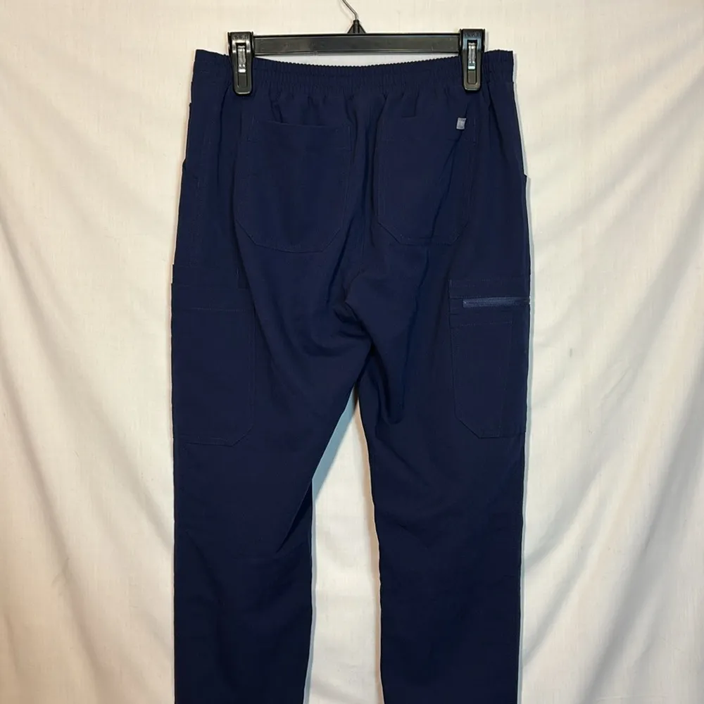 FIGS  Technical Collection Navy Blue Slim Leg Scrub Pants Size ST - Image 4