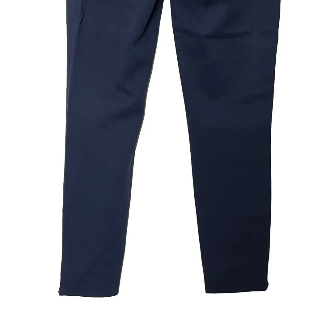 Apiece Apart Blue High Rise Cropped Skinny Ankle Slit Pants Women’s Size 0 - Image 6