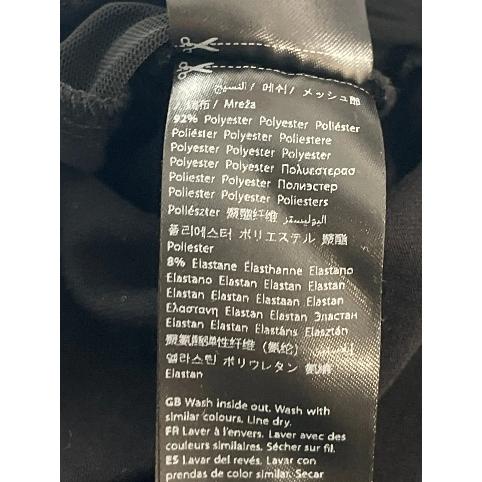 NA-KD Women's Black Long Sleeve Mock Neck Mesh Corset Bustier Crop Top Size S - Image 4