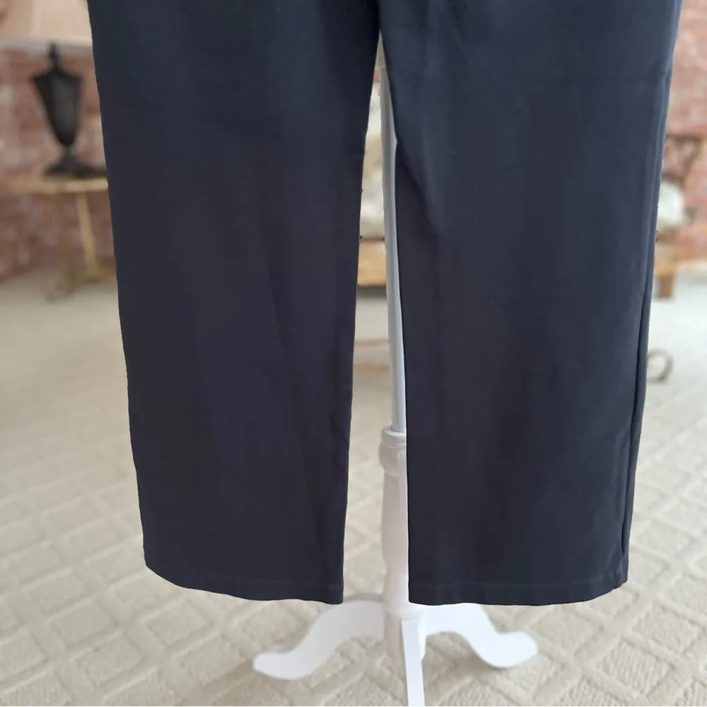 Eileen Fisher Dark Gray Ponte Knit Straight Leg Pants S - Image 8