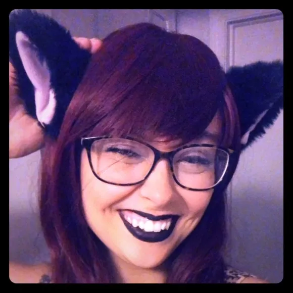 Cat Ears Cosplay Anime Hair Clip New - Image 2