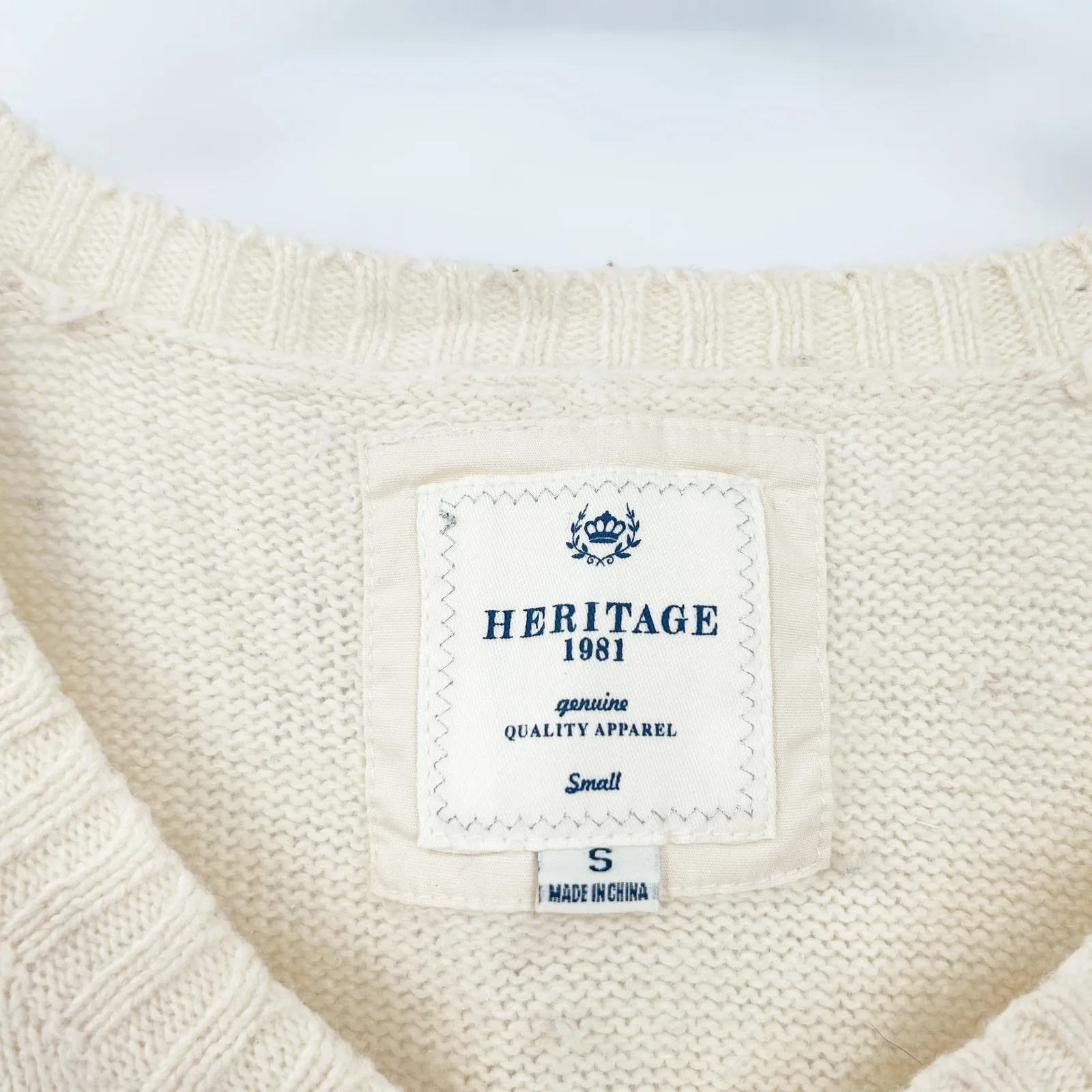 Heritage 1981 Womens Fall Preppy Rabbit Hair‎ Blend Argyle Knit Sweater Vest S - Image 2