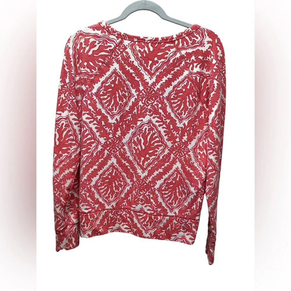 Lilly Pulitzer. Kingsley crew neck. Coral reef pattern. Size Small - Image 3
