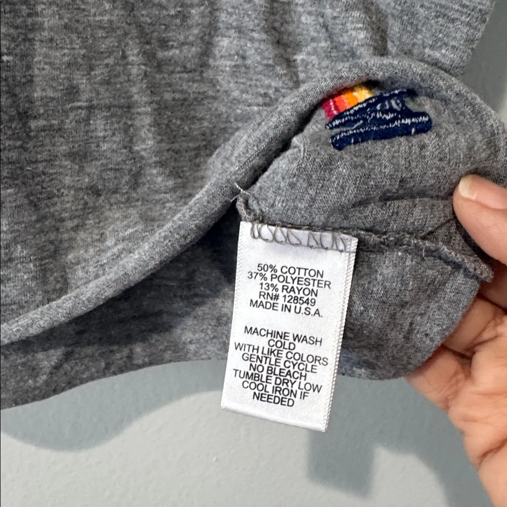 Aviator Nation Locals Only T-Shirt Cut Off Size M 
Summer Vacation Relax Summer - Image 4