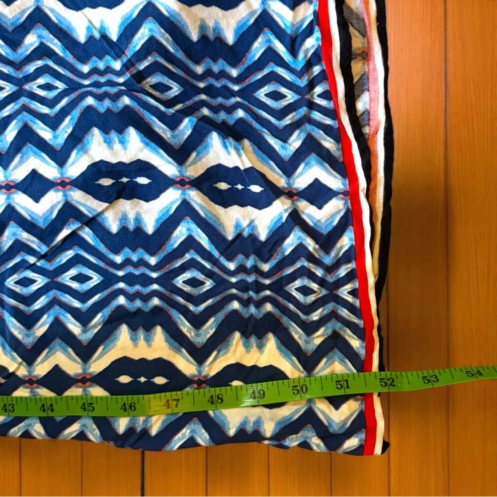 Flying Tomato Blue & White Geometric Jumpsuit - Size Large - Image 8