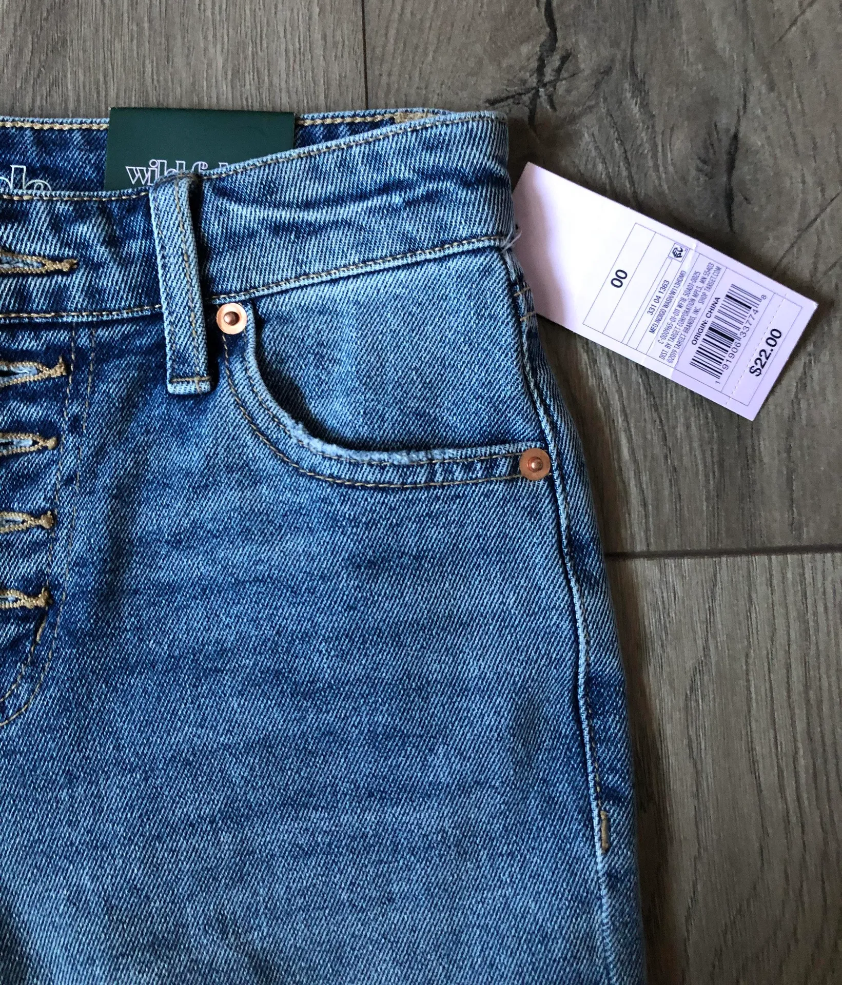 Wild Fable Black Mom Jeans - Image 2