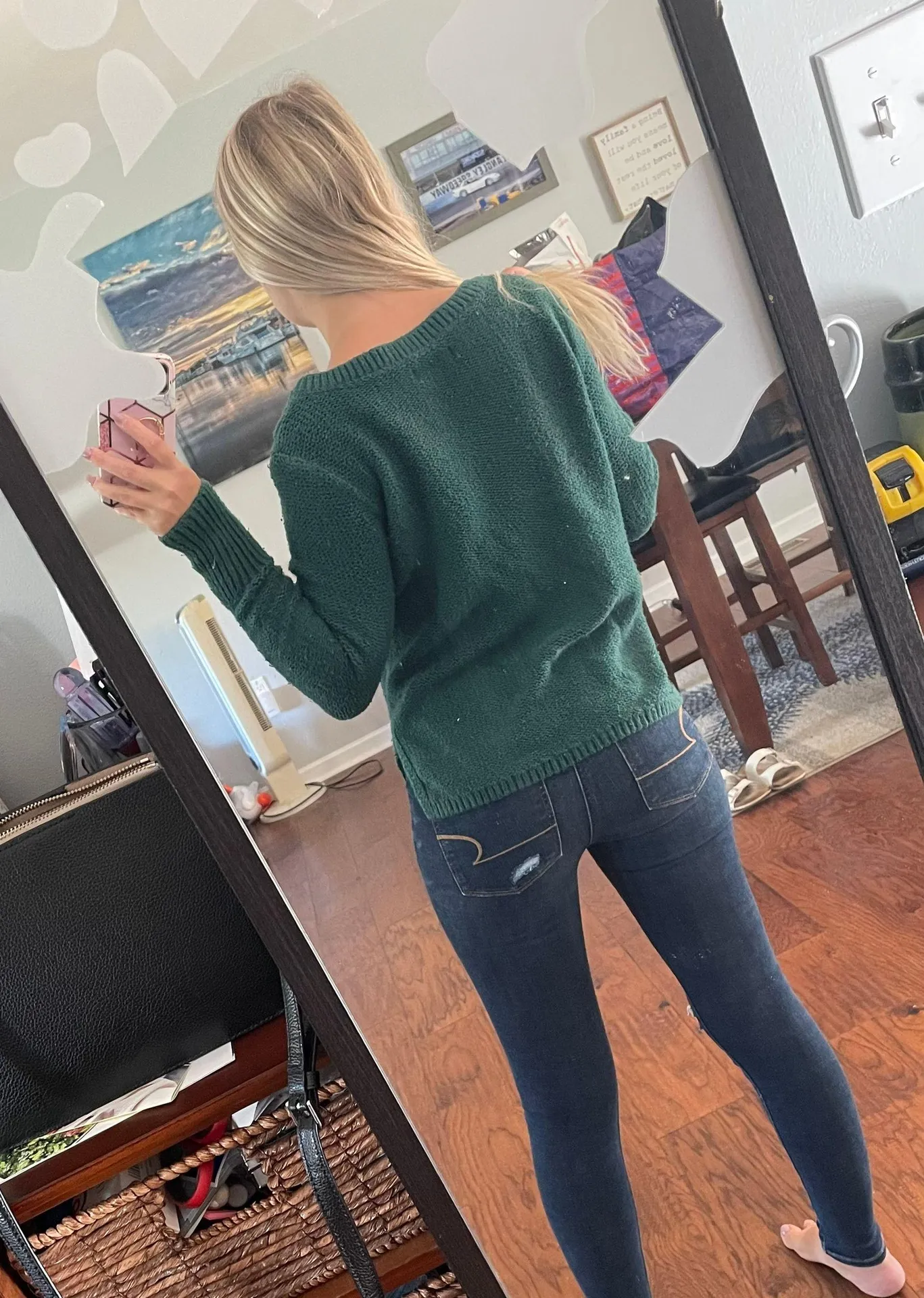 Green  Sweater - Image 2